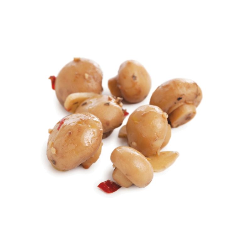 Mushrooms Marinated with Garlic & Herbs