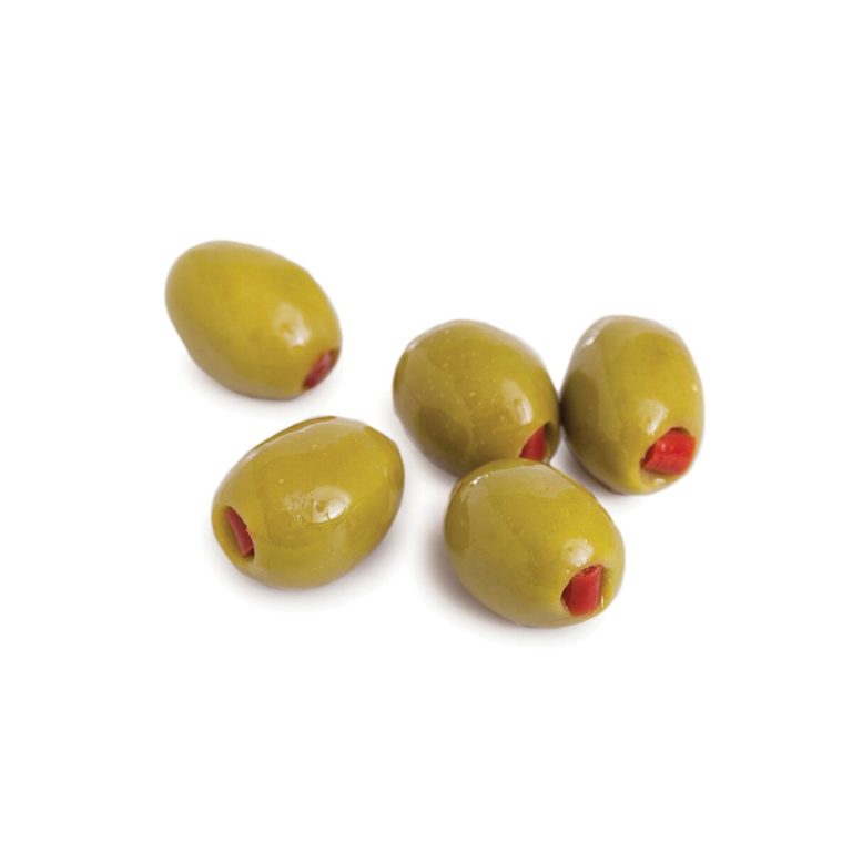 Mt. Athos Green Olives Stuffed with Red Peppers