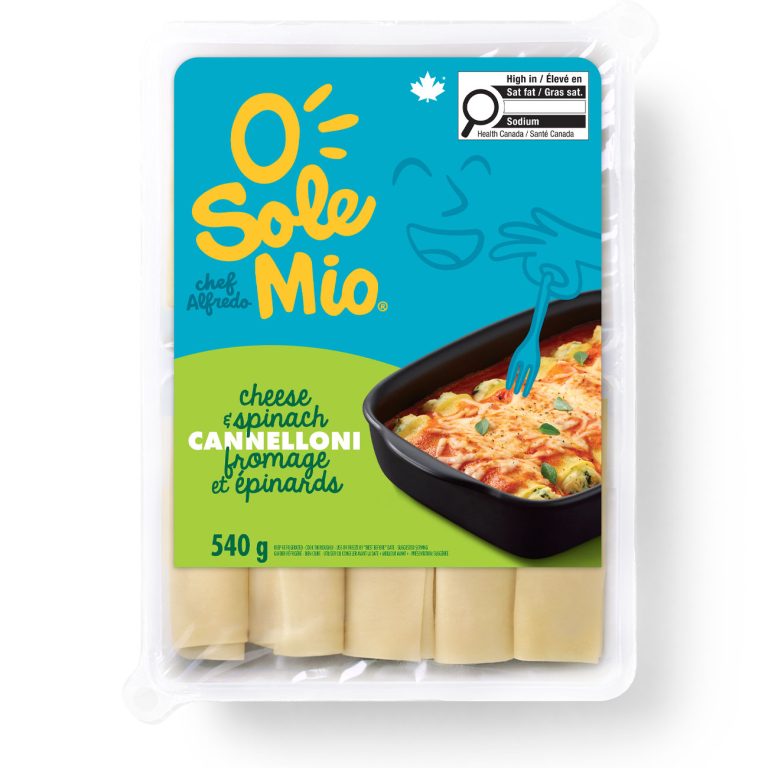 Cannelloni Cheese & Spinach