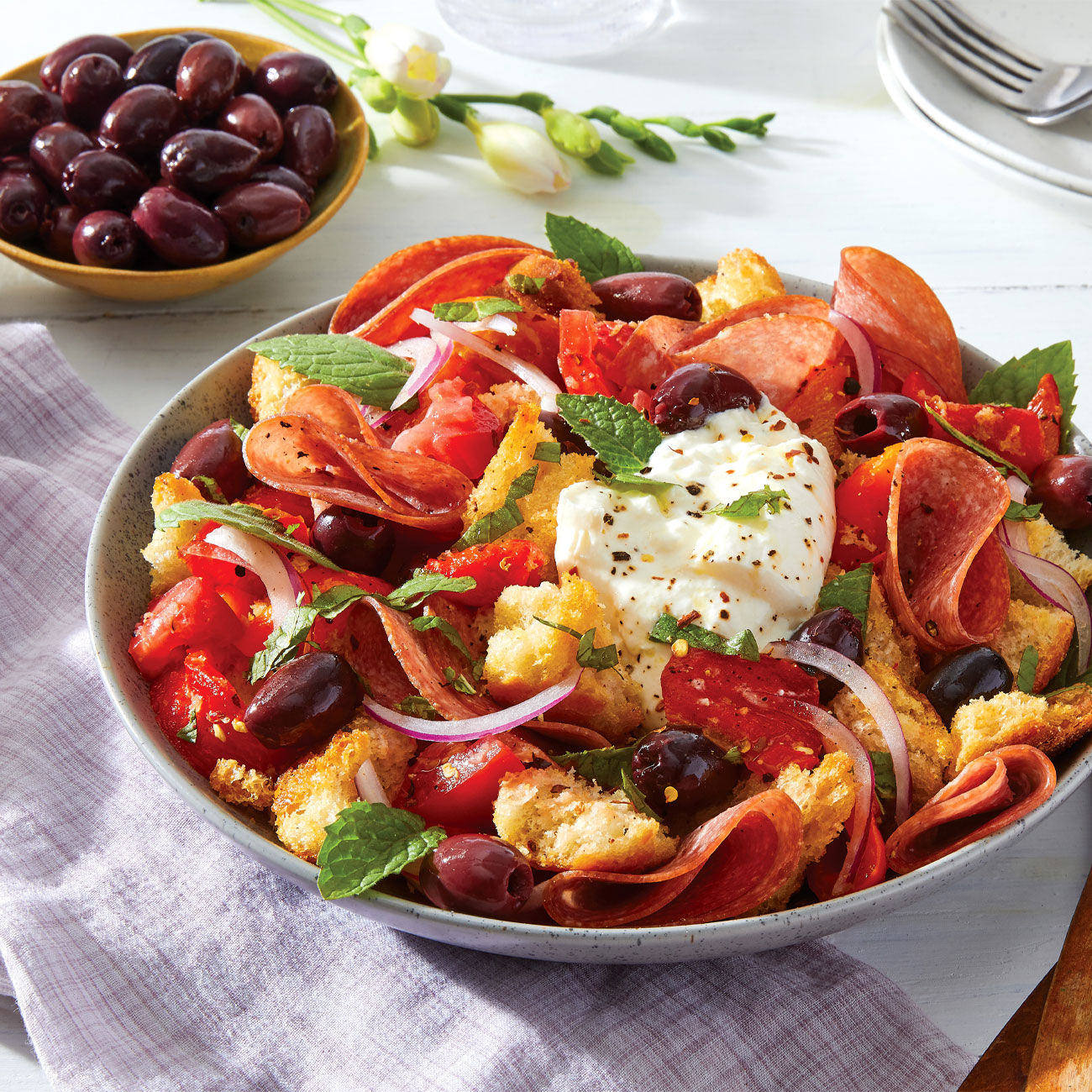 Olives and Antipasti