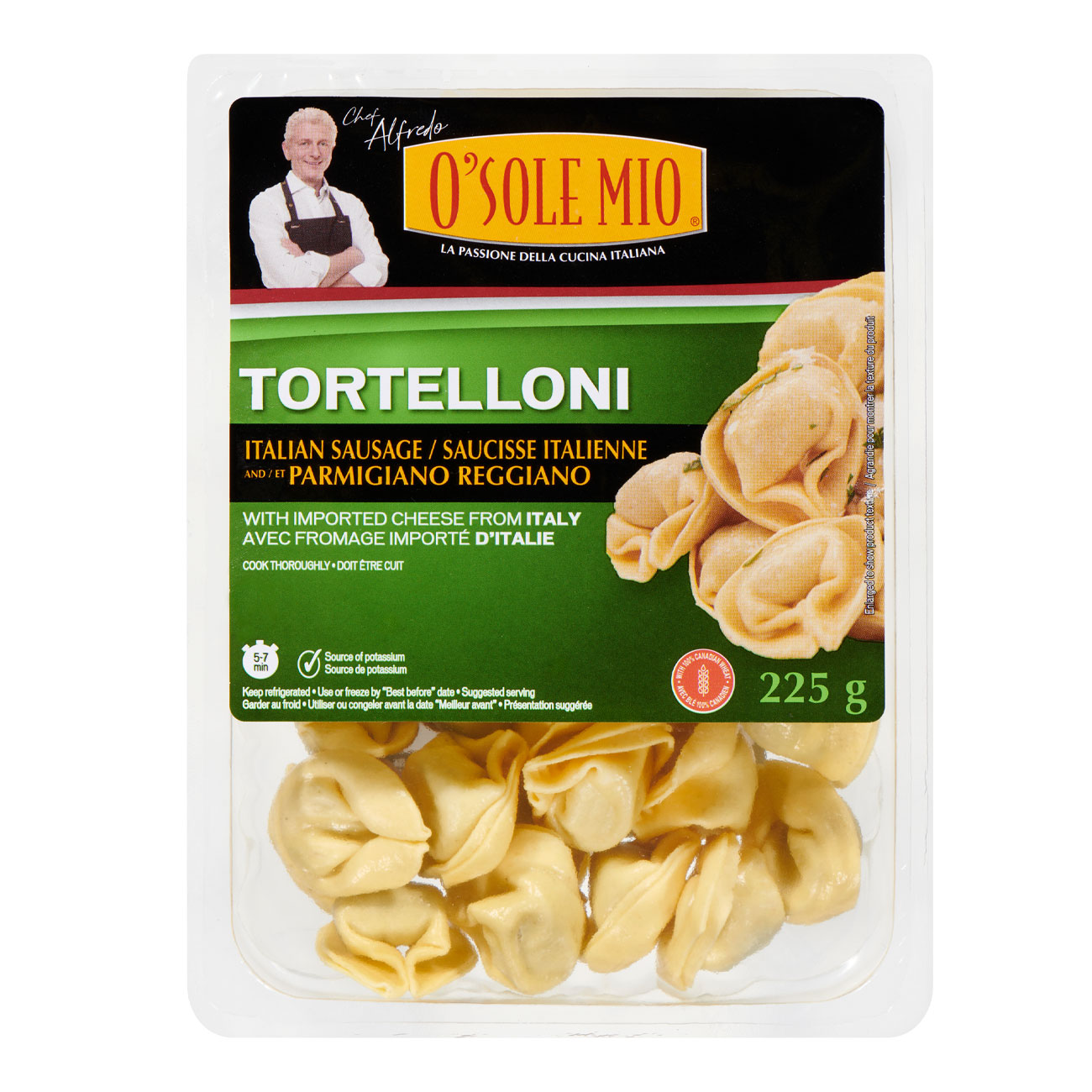 Tortelloni Italian Sausage & Parmigiano Reggiano