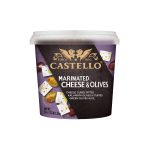 Marinated Cheese & Olives in Oil, Pitted