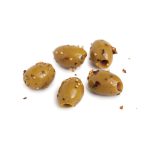 Sicilian Herb Marinated Mt. Athos Green Olives, Pitted (Kit)